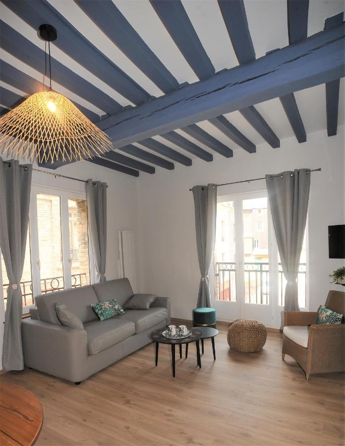Apartamento Au Colombage Bleu 2 A 4 Pers Dieppe Exterior foto